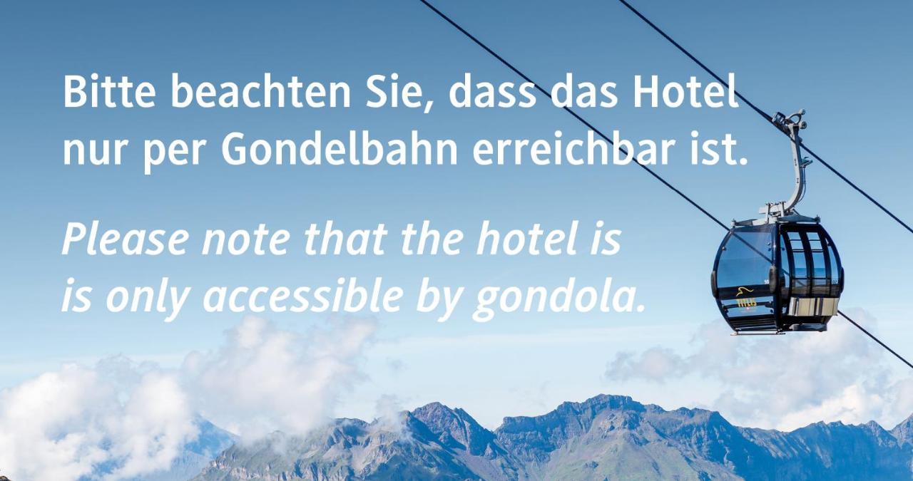 Berghotel Truebsee - Accessible Only By Cable Car Энгельберг Экстерьер фото