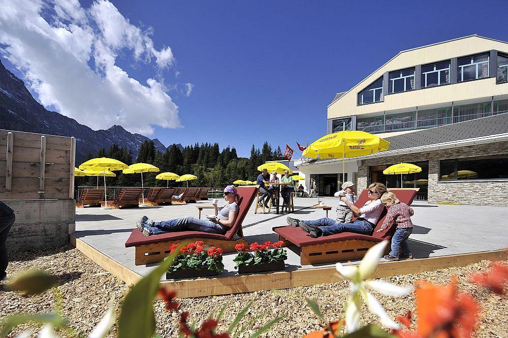 Berghotel Truebsee - Accessible Only By Cable Car Энгельберг Экстерьер фото