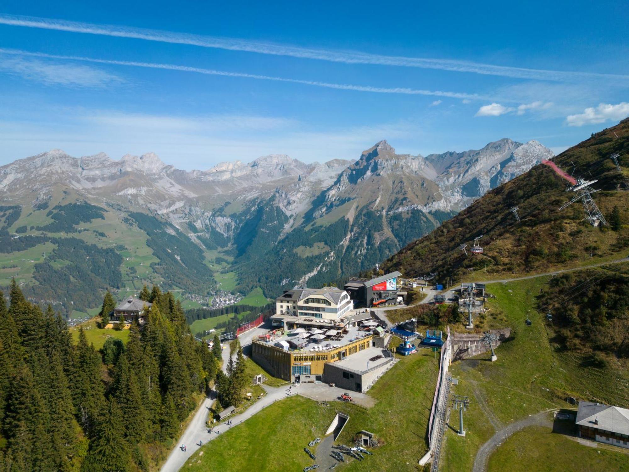 Berghotel Truebsee - Accessible Only By Cable Car Энгельберг Экстерьер фото