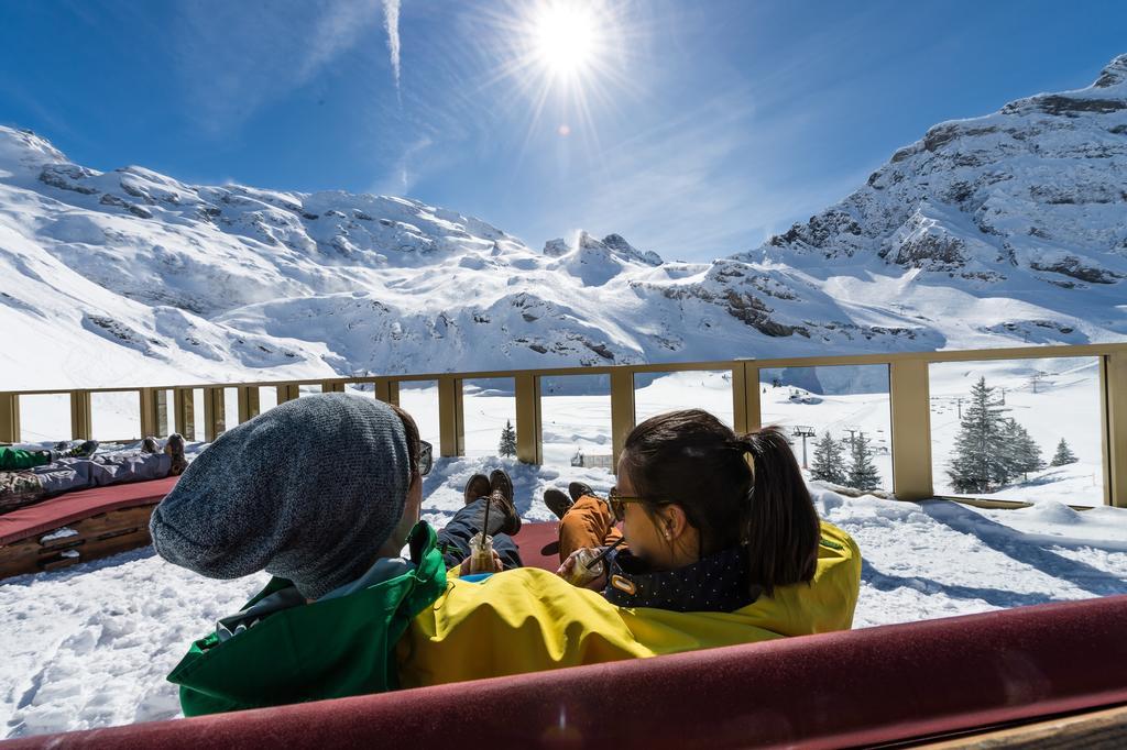 Berghotel Truebsee - Accessible Only By Cable Car Энгельберг Экстерьер фото