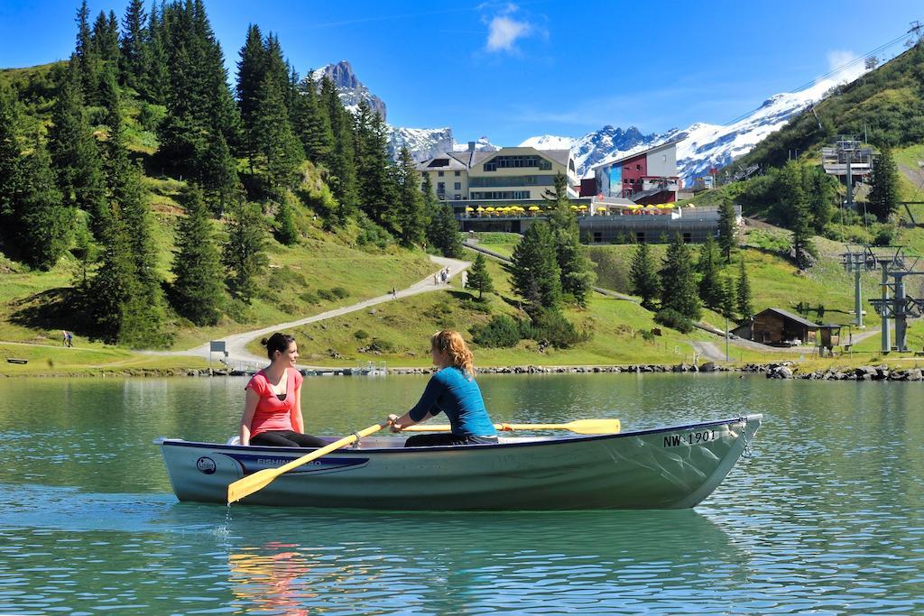 Berghotel Truebsee - Accessible Only By Cable Car Энгельберг Экстерьер фото