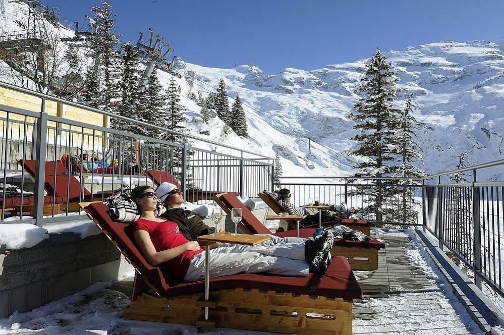 Berghotel Truebsee - Accessible Only By Cable Car Энгельберг Экстерьер фото